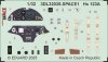 Eduard 3DL32035 A6M5 Zero seatbelts SPACE ICM 1/32
